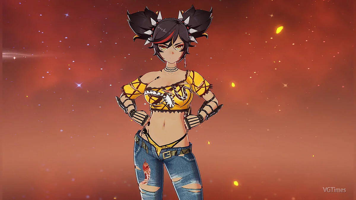 Genshin Impact — Альтернативный костюм Синьян Хикаге