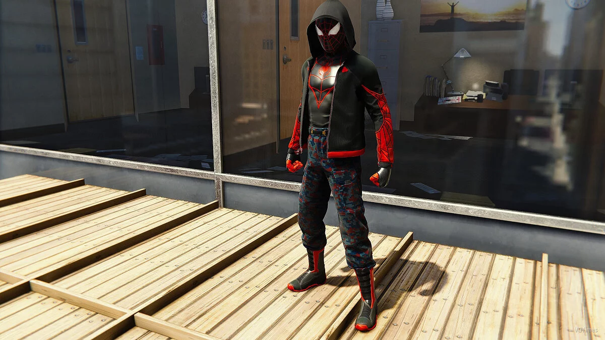 Marvel&#039;s Spider-Man Remastered — Майлз Моралес - костюм «Конец»