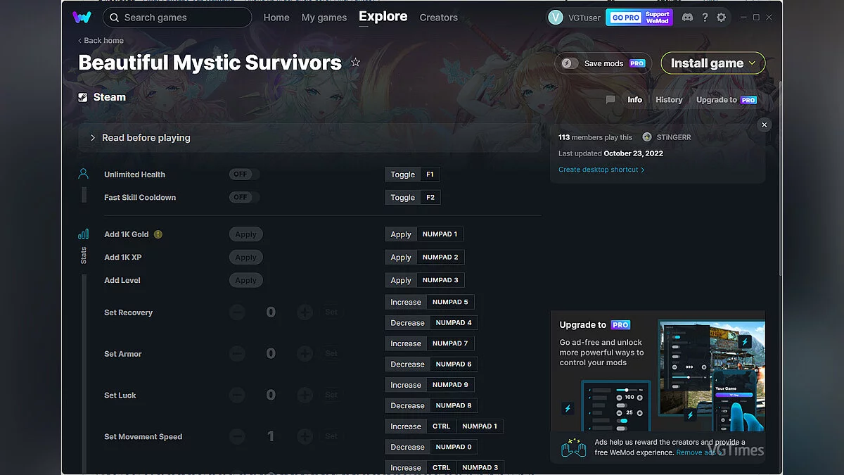 Beautiful Mystic Survivors: Prologue — Трейнер (+21) от 23.10.2022 [WeMod]