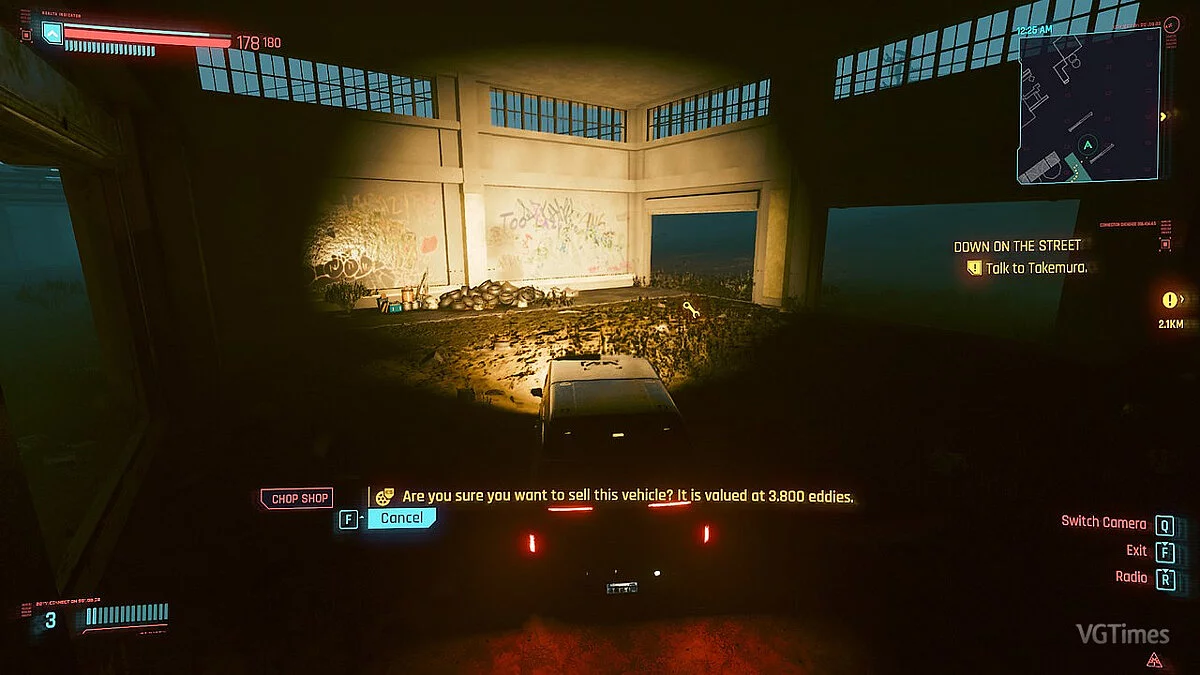 Cyberpunk 2077 — Продажа угнанных машин