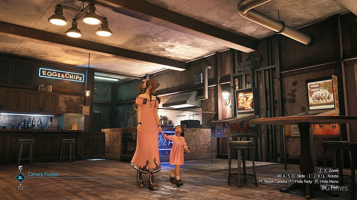 Final Fantasy VII Remake — Айрис в одежде из игры Dissidia Duodecim