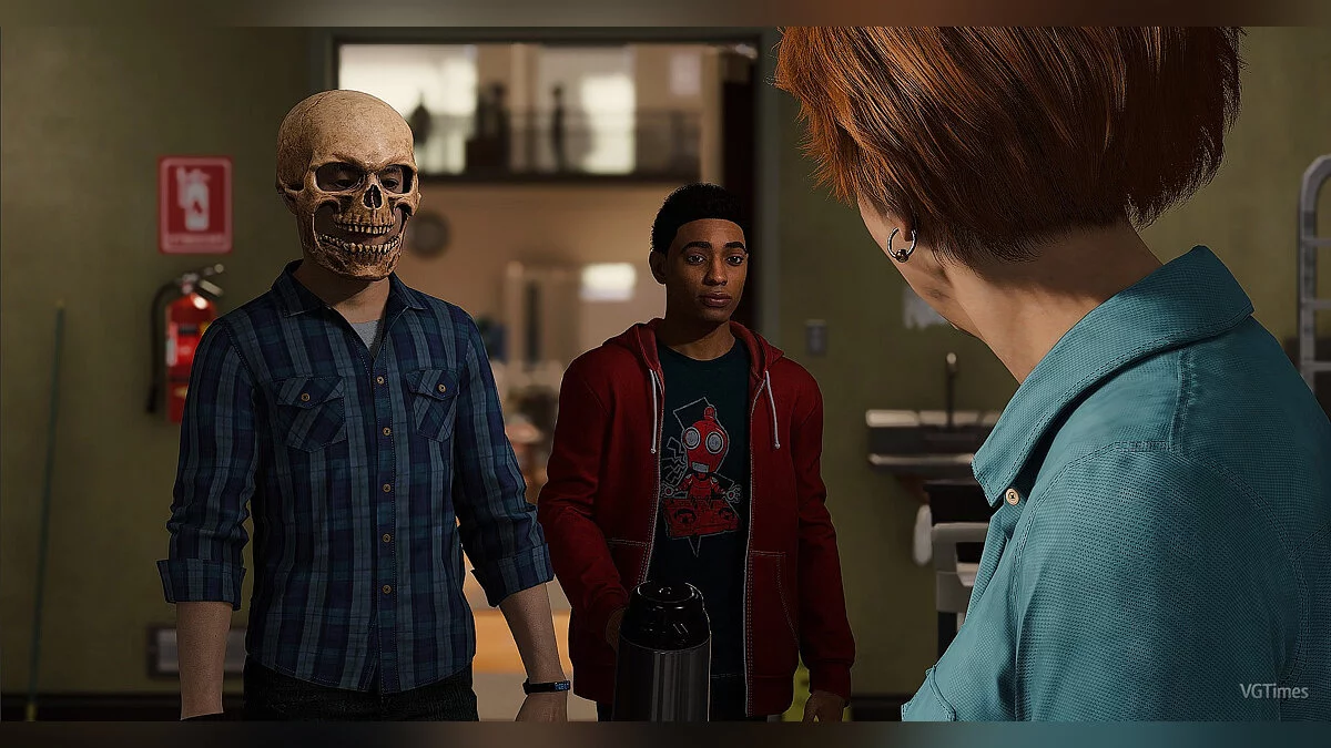 Marvel&#039;s Spider-Man Remastered — Маска скелета Питера