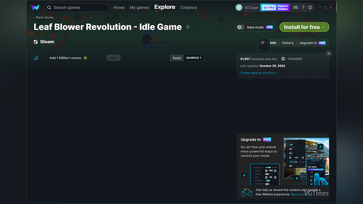Leaf Blower Revolution — Трейнер (+1) от 25.10.2022 [WeMod]