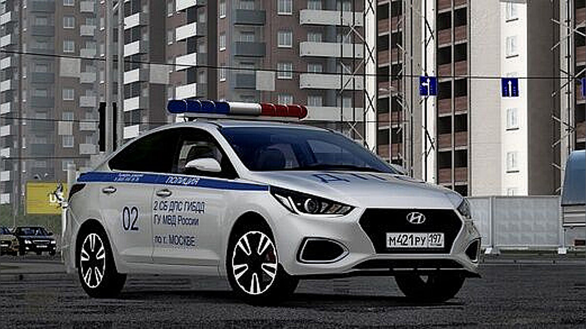 City Car Driving — Hyundai Solaris 2 1.6i 2022 / Автомобили / Транспорт