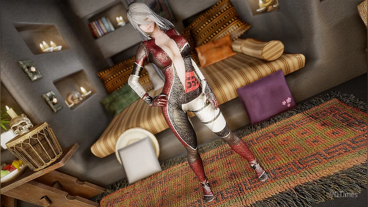 The Elder Scrolls 5: Skyrim Legendary Edition — Компаньон A2 из игры Nier: Automata