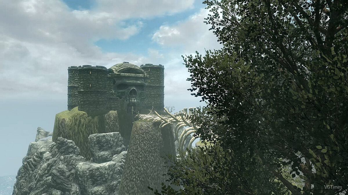 The Elder Scrolls 5: Skyrim Legendary Edition — Замок серого черепа