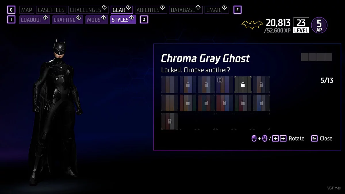 Gotham Knights — Черный костюм