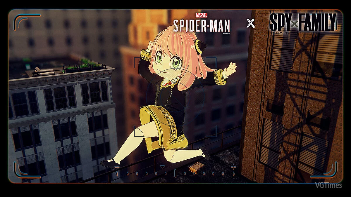 Marvel's Spider-Man Remastered — Аня Форжер из аниме «Семья шпиона»