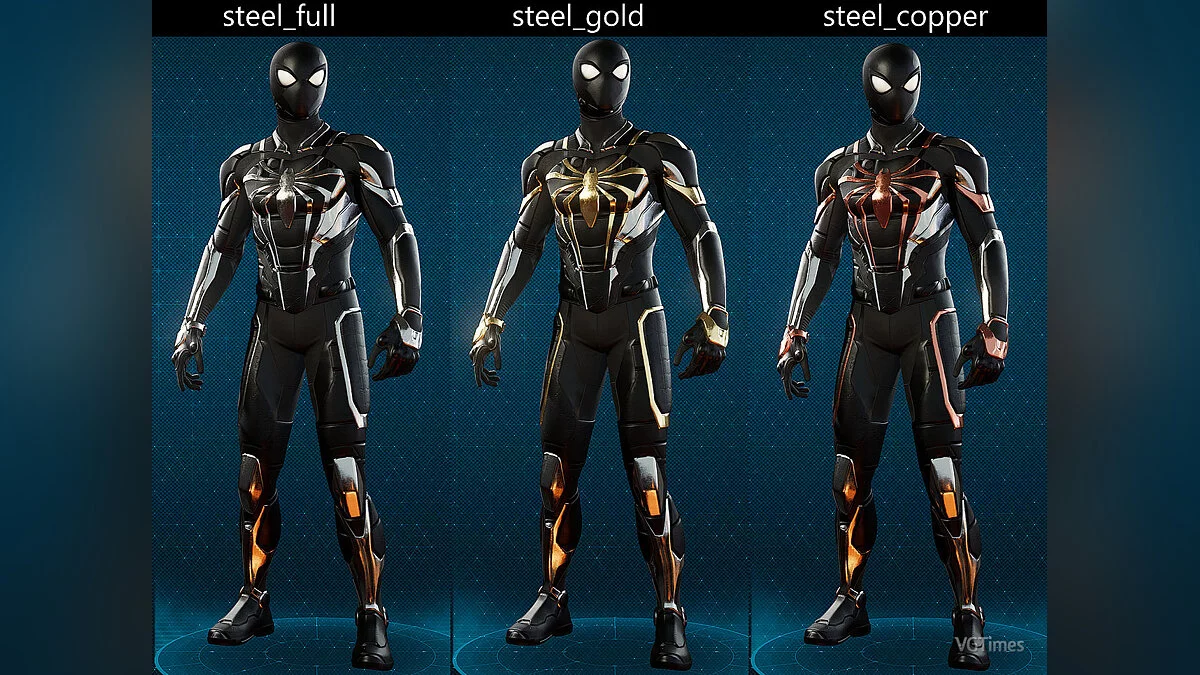 Marvel&#039;s Spider-Man Remastered — Металлический бронированный паук