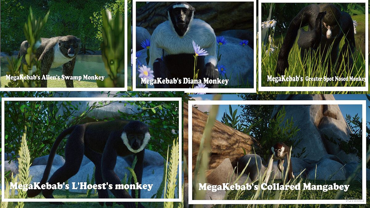 Planet Zoo — Набор приматов Старого Света