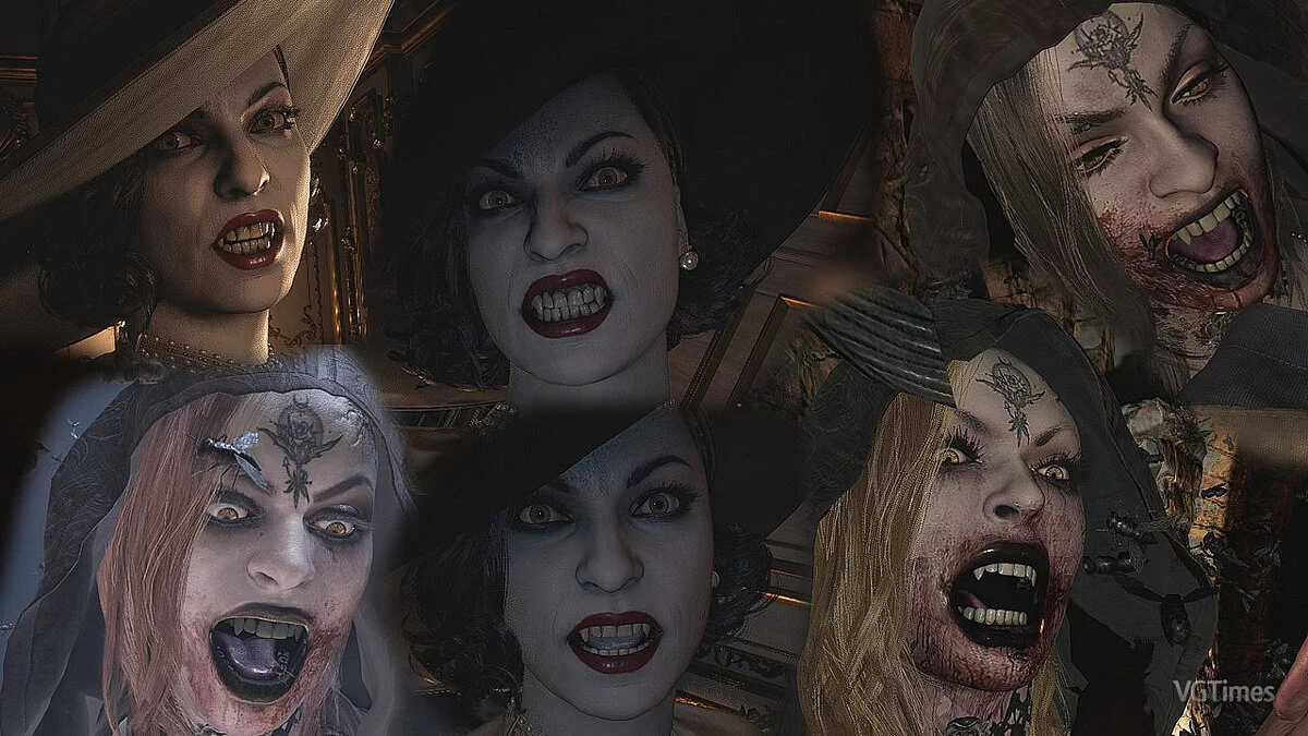 Resident Evil Village — Вампирские клыки для всех вампиров