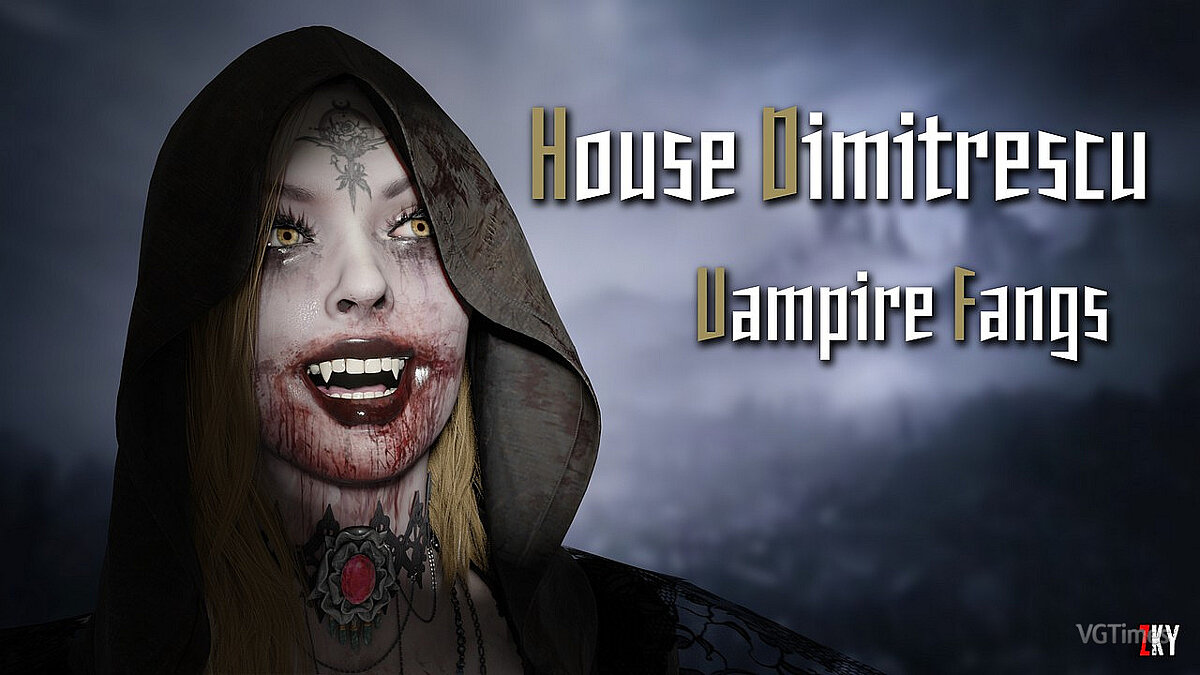 Resident Evil Village — Вампирские клыки для всех вампиров