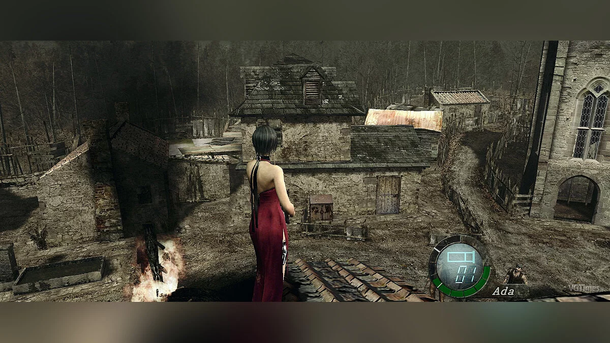 Resident Evil 4 (2005) — Цветокоррекция Gamecube