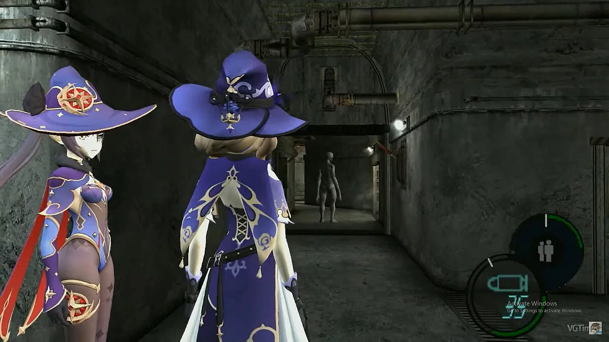 Resident Evil 4 (2005) — Мона из игры Genshin Impact