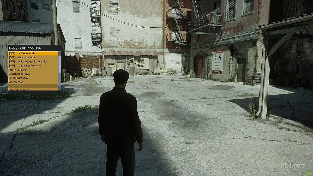 Mafia: Definitive Edition — Селектор объектов