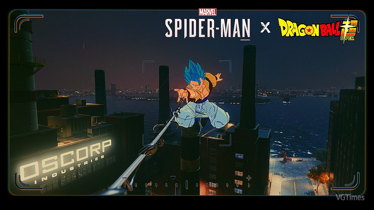 Marvel&#039;s Spider-Man Remastered — Синий Гогета
