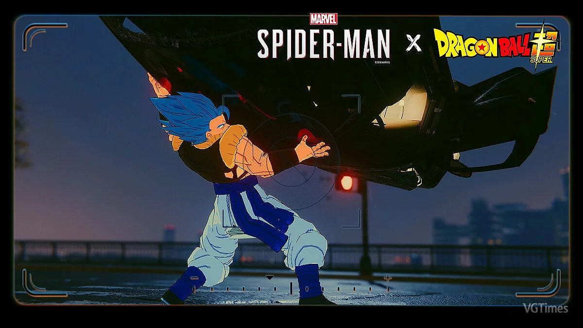 Marvel&#039;s Spider-Man Remastered — Синий Гогета