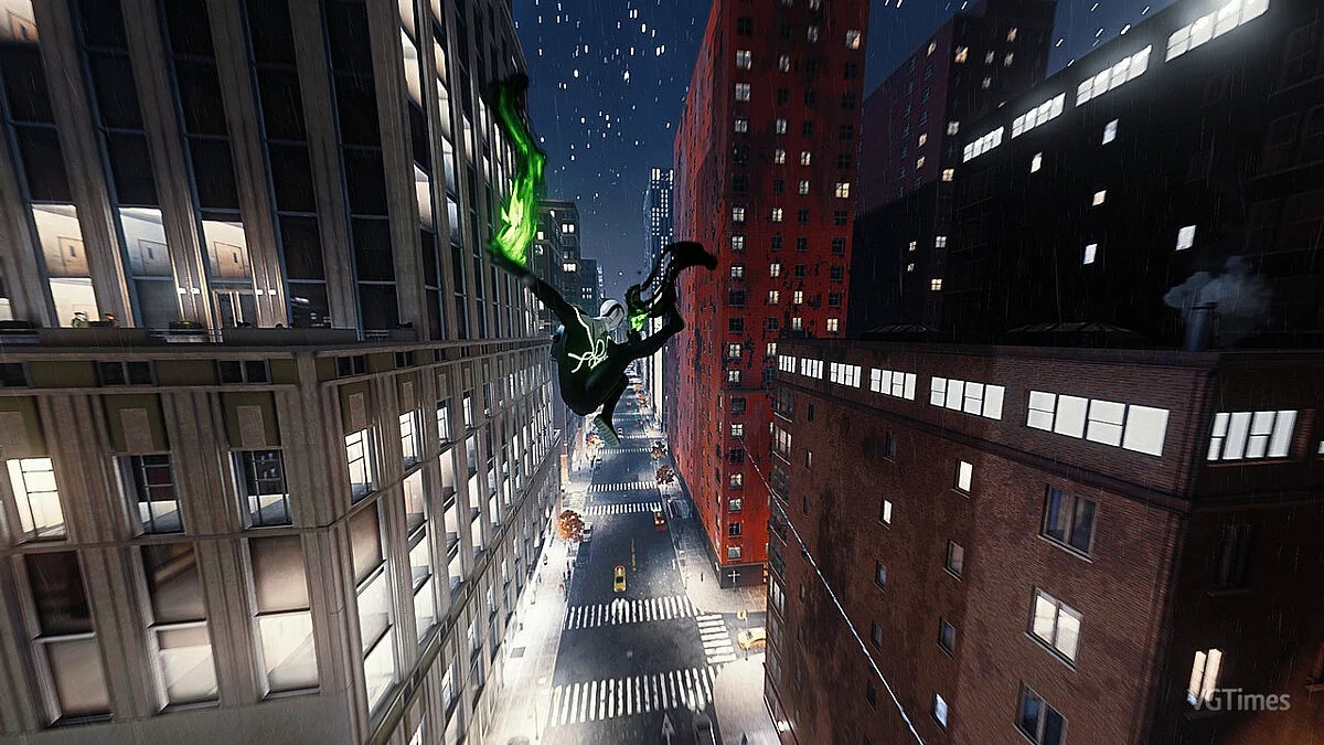 Marvel's Spider-Man Remastered — Эффекты движений симбиота