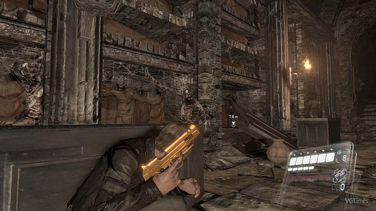 Resident Evil 6 — Золотой пистолет Lightning Hawk