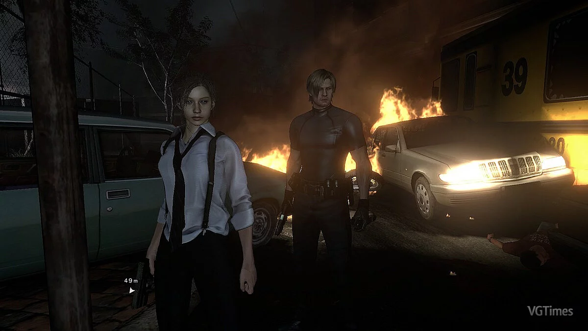 Resident Evil 6 — Клэр Редфилд нуар