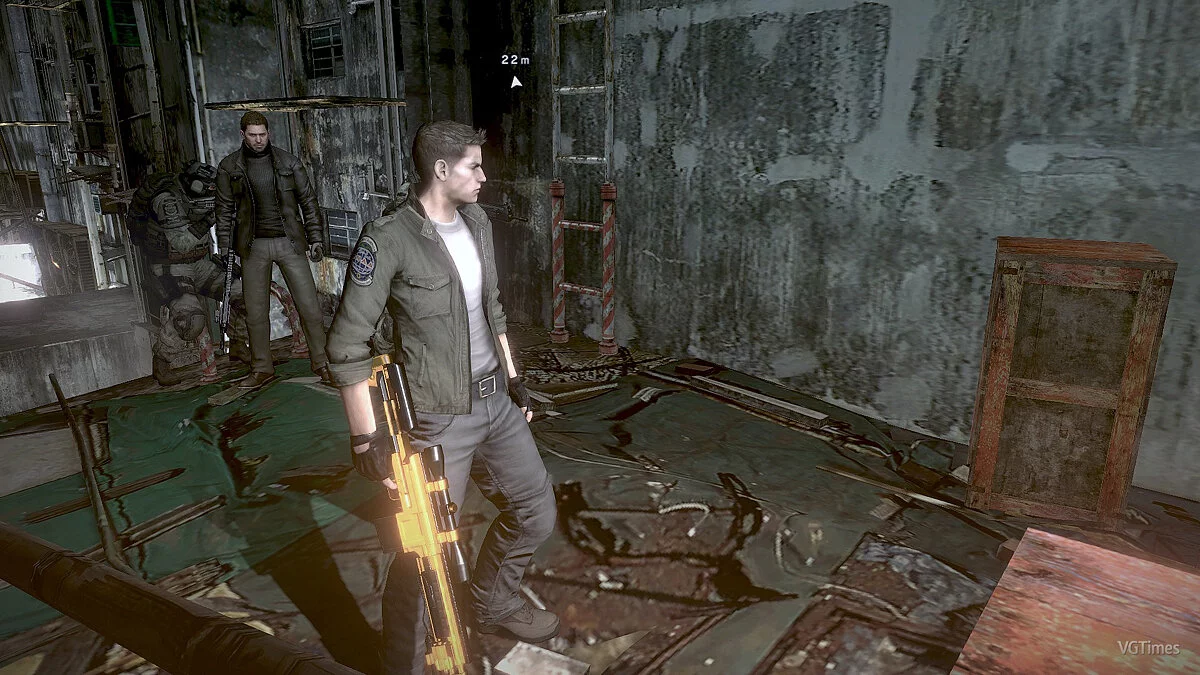 Resident Evil 6 — Золотая полуавтоматическая винтовка