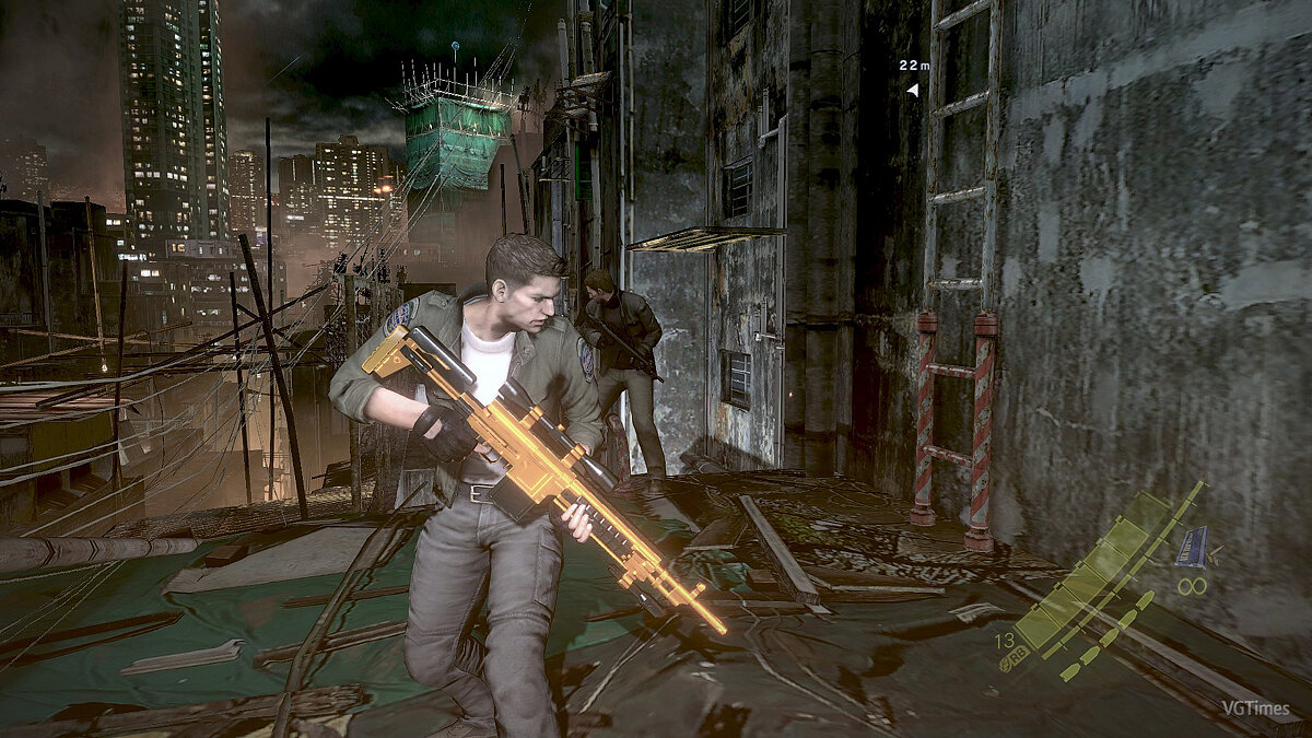 Resident Evil 6 — Золотая полуавтоматическая винтовка