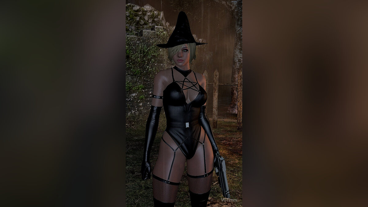 Resident Evil 6 — Шерри в костюме на Хэллоуин