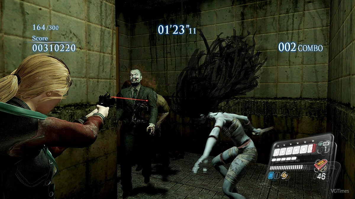 Resident Evil 6 — Ведьма из игры Left 4 Dead вместо призрака