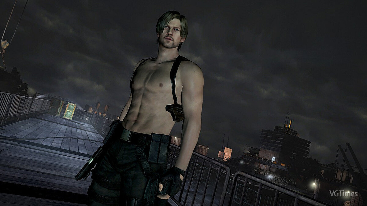 Resident Evil 6 — Леон без рубашки