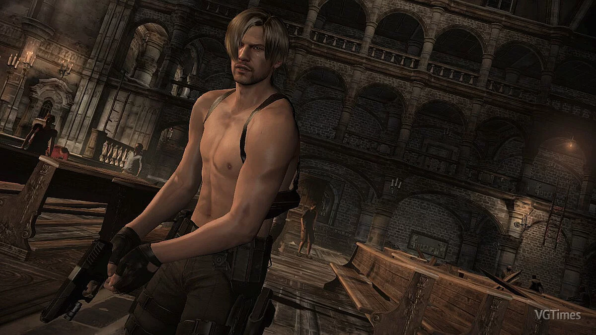 Resident Evil 6 — Леон без рубашки
