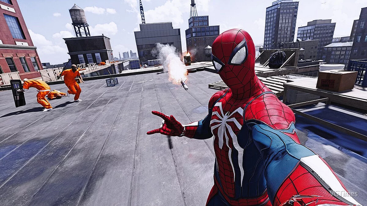 Marvel&#039;s Spider-Man Remastered — Замедление времени