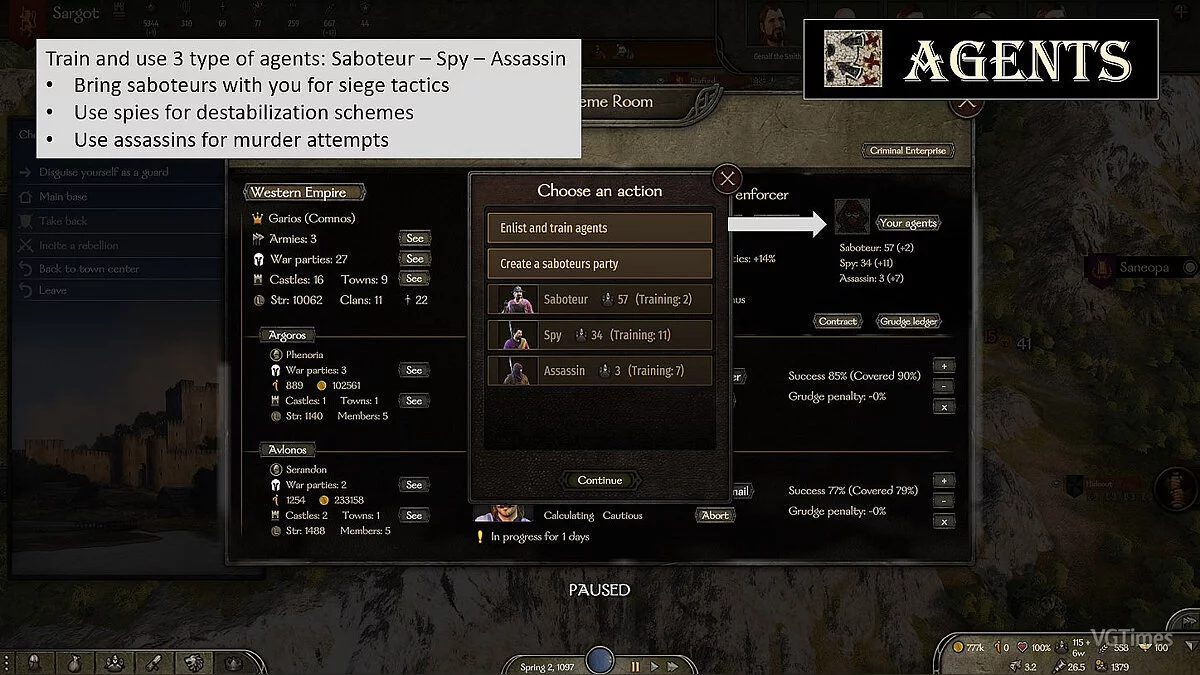 Mount & Blade 2: Bannerlord — Хитрость