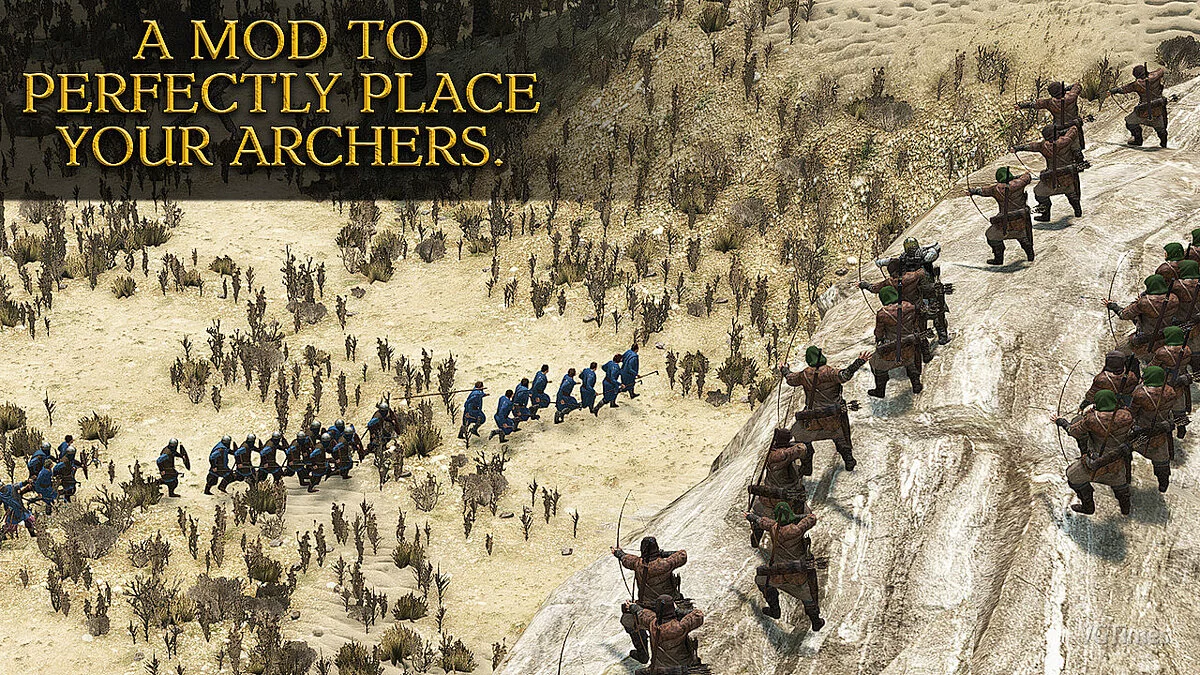 Mount & Blade 2: Bannerlord — Размещение лучников