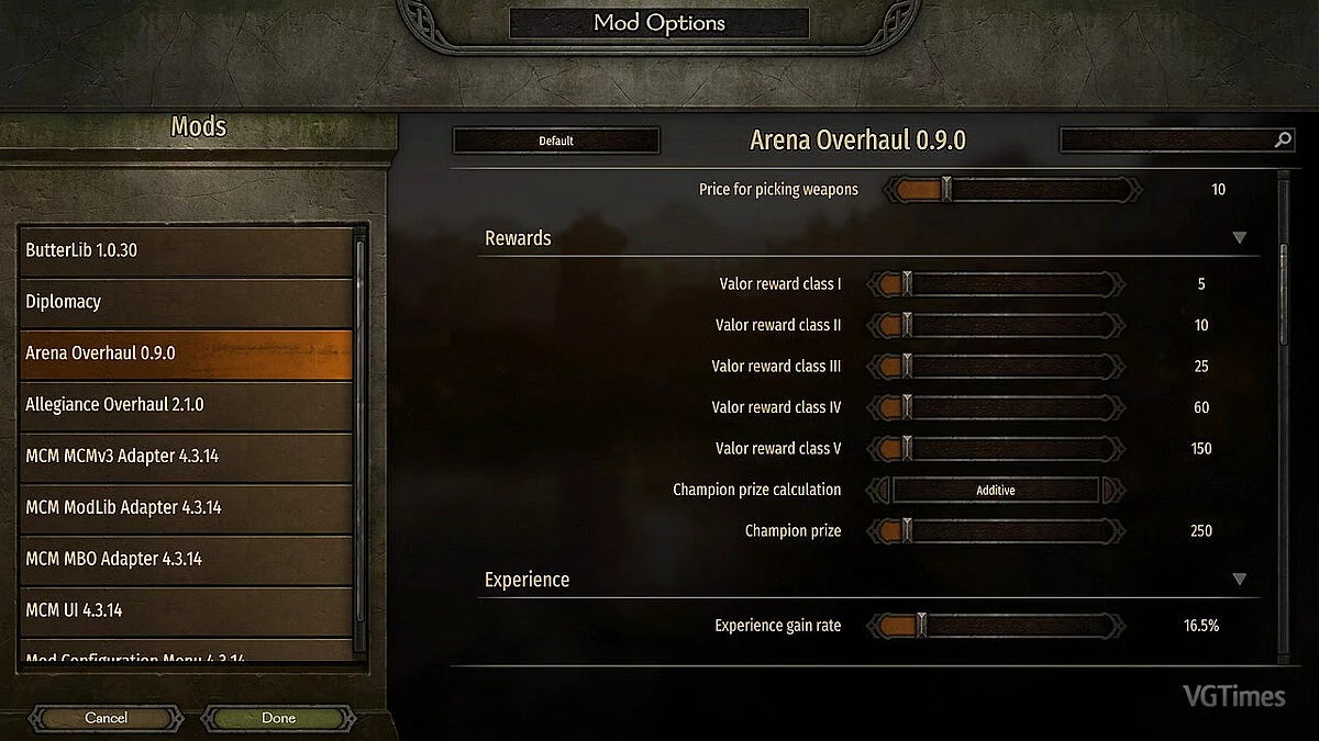 Mount &amp; Blade 2: Bannerlord — Капитальный ремонт арены