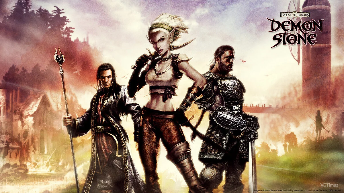 Forgotten Realms: Demon Stone — Сохранение — Игра пройдена на 100% [GoG]