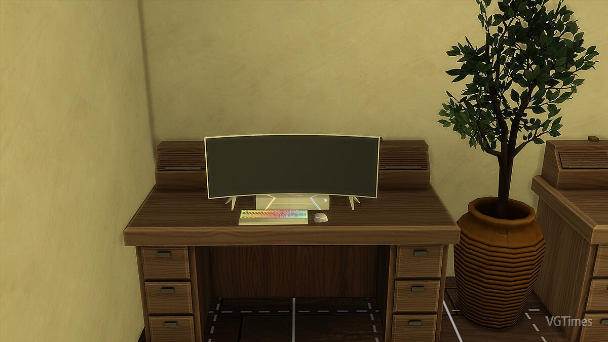 The Sims 4 — Сверхширокий компьютер