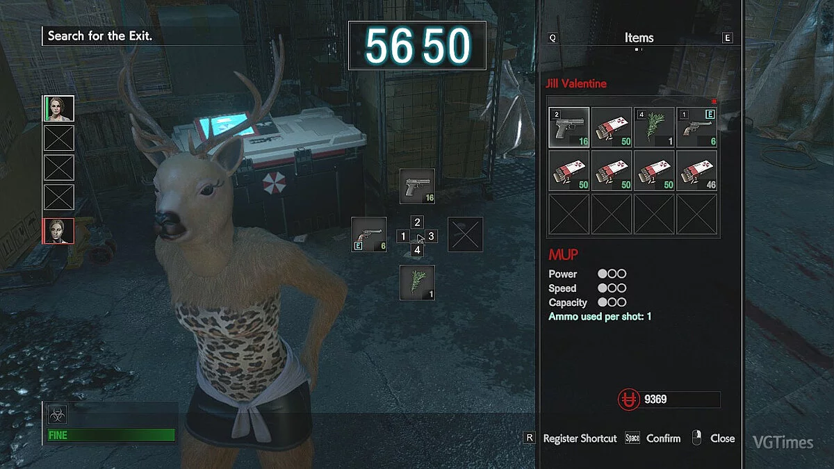 Resident Evil: Resistance — Джилл олень