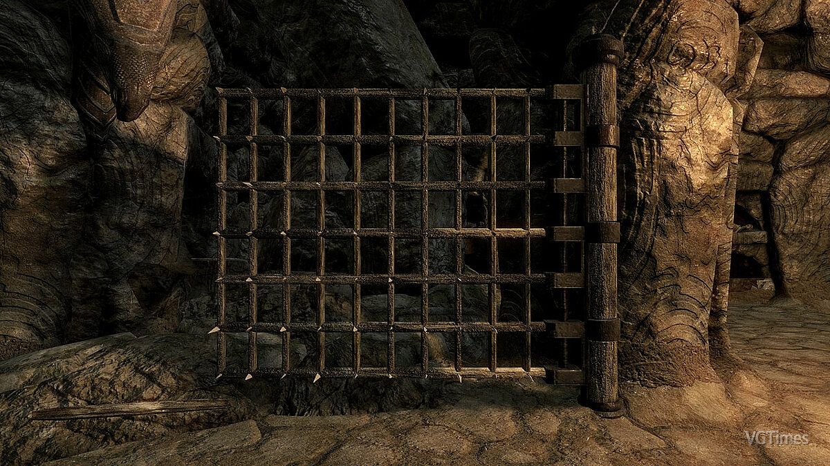 The Elder Scrolls 5: Skyrim Legendary Edition — Детализированная деревянная ловушка