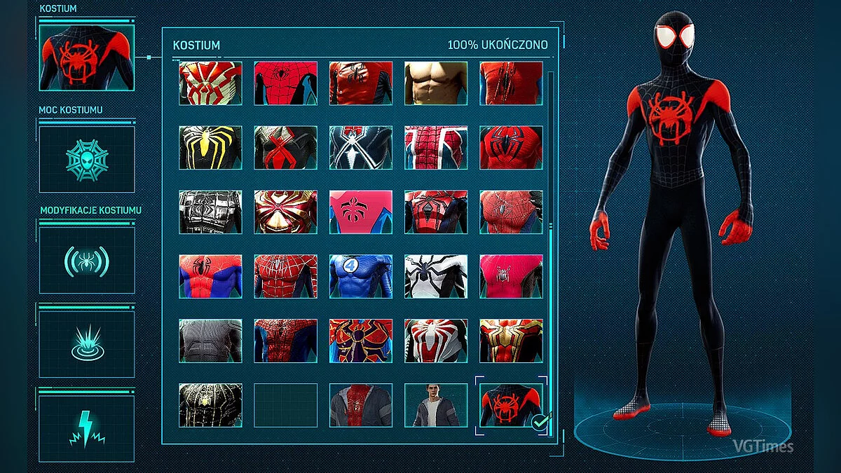 Marvel's Spider-Man Remastered — Майлз Моралес (слот для костюма)
