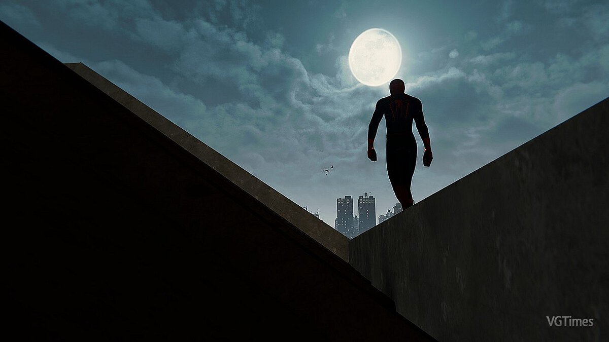 Marvel&#039;s Spider-Man Remastered — Лунный свет - новое ночное небо