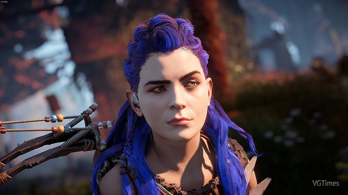 Horizon Zero Dawn — Макияж для Элой