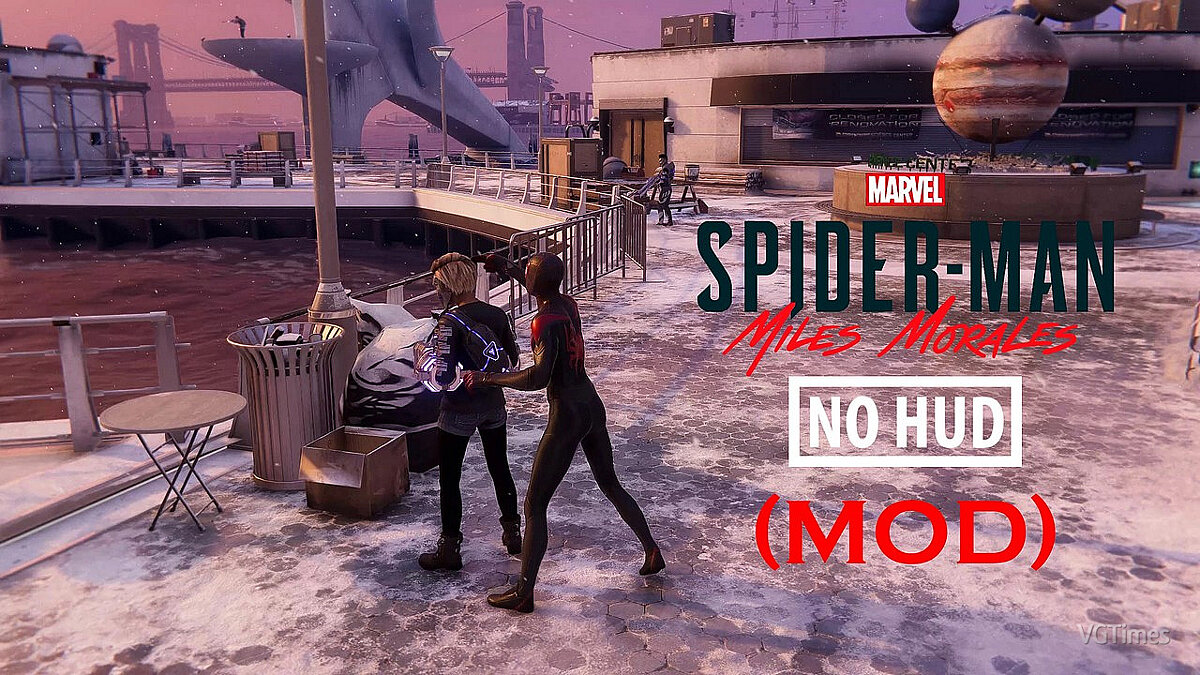 Marvel&#039;s Spider-Man: Miles Morales — Отключение интерфейса