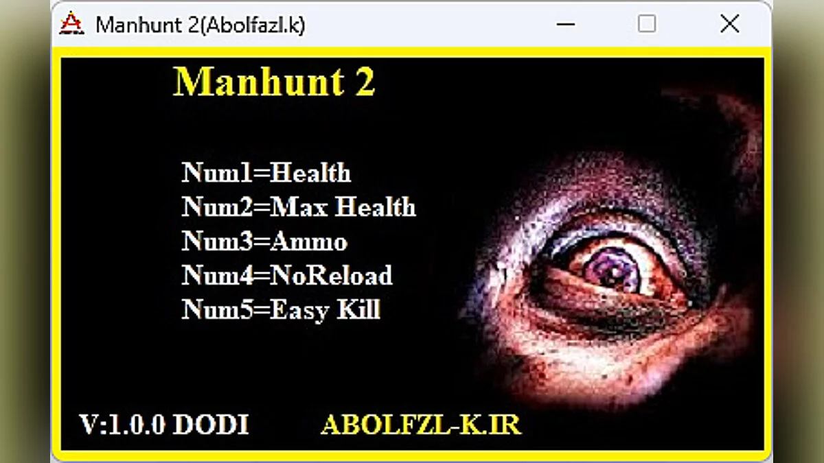 Manhunt 2 — Трейнер (+5) [1.0] 