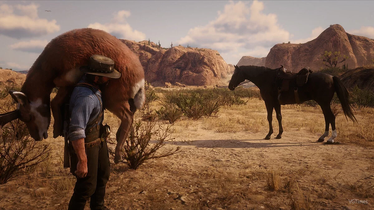 Red Dead Redemption 2 — Призыв лошади отовсюду