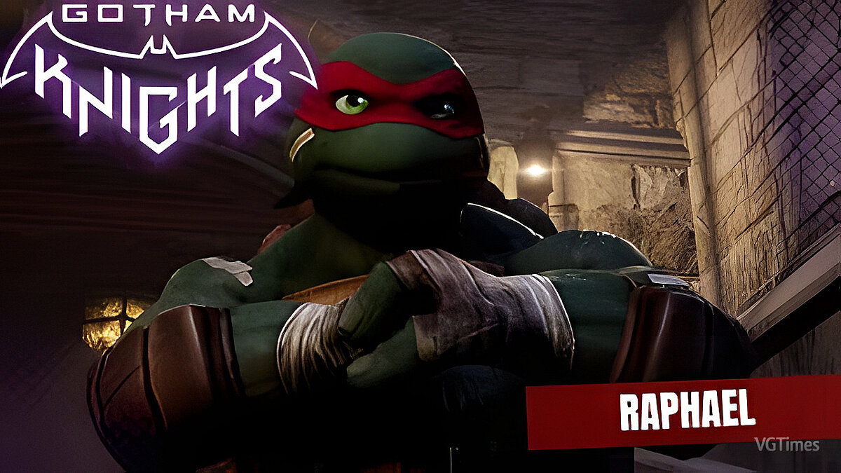 Gotham Knights — Рафаэль - черепашка-ниндзя