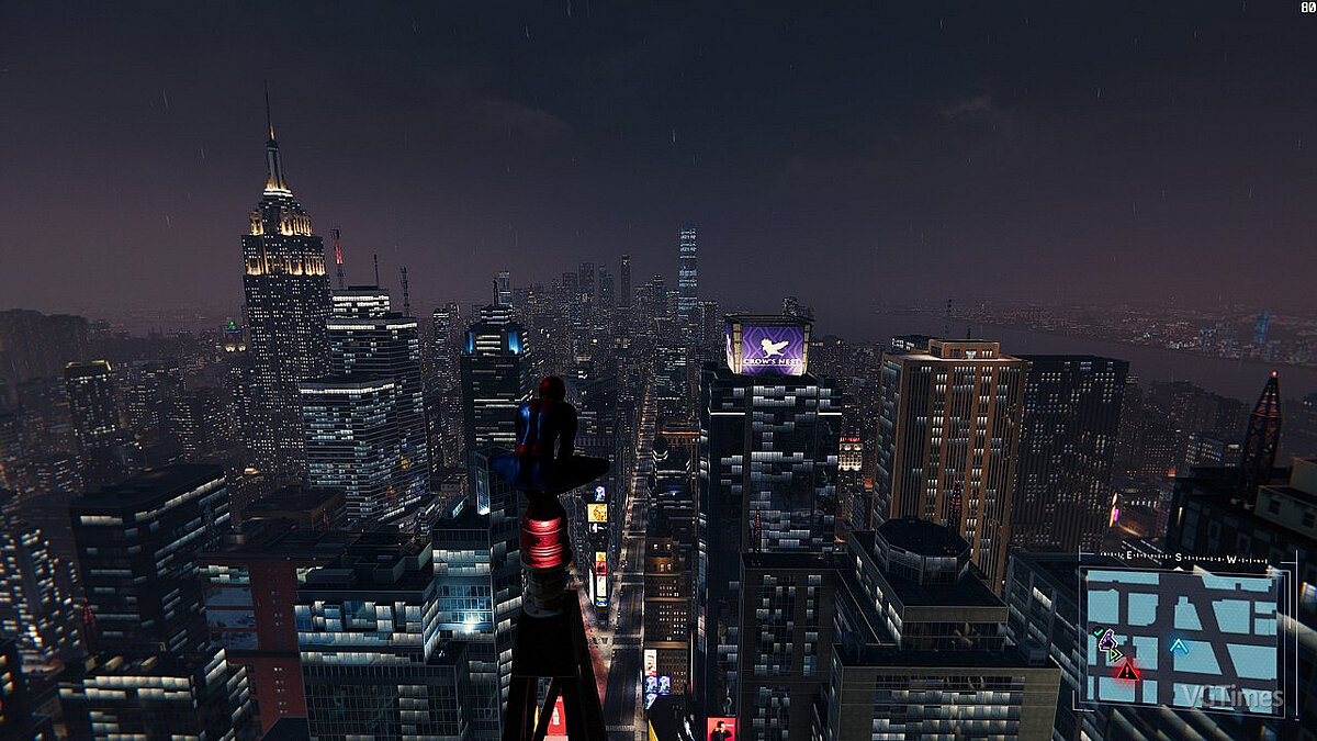 Marvel&#039;s Spider-Man Remastered — Повышение FPS в ночное время