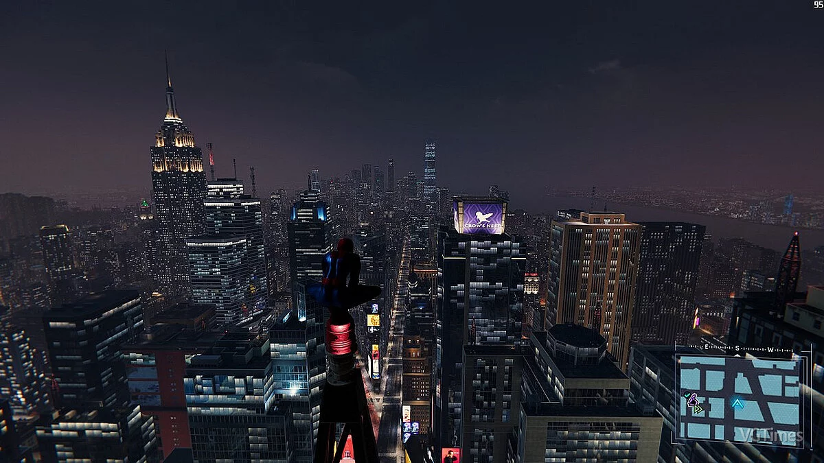 Marvel's Spider-Man Remastered — Повышение FPS в ночное время