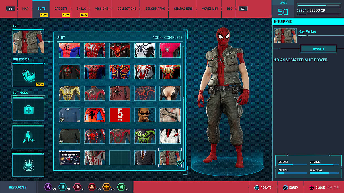 Marvel&#039;s Spider-Man Remastered — Пользовательский костюм
