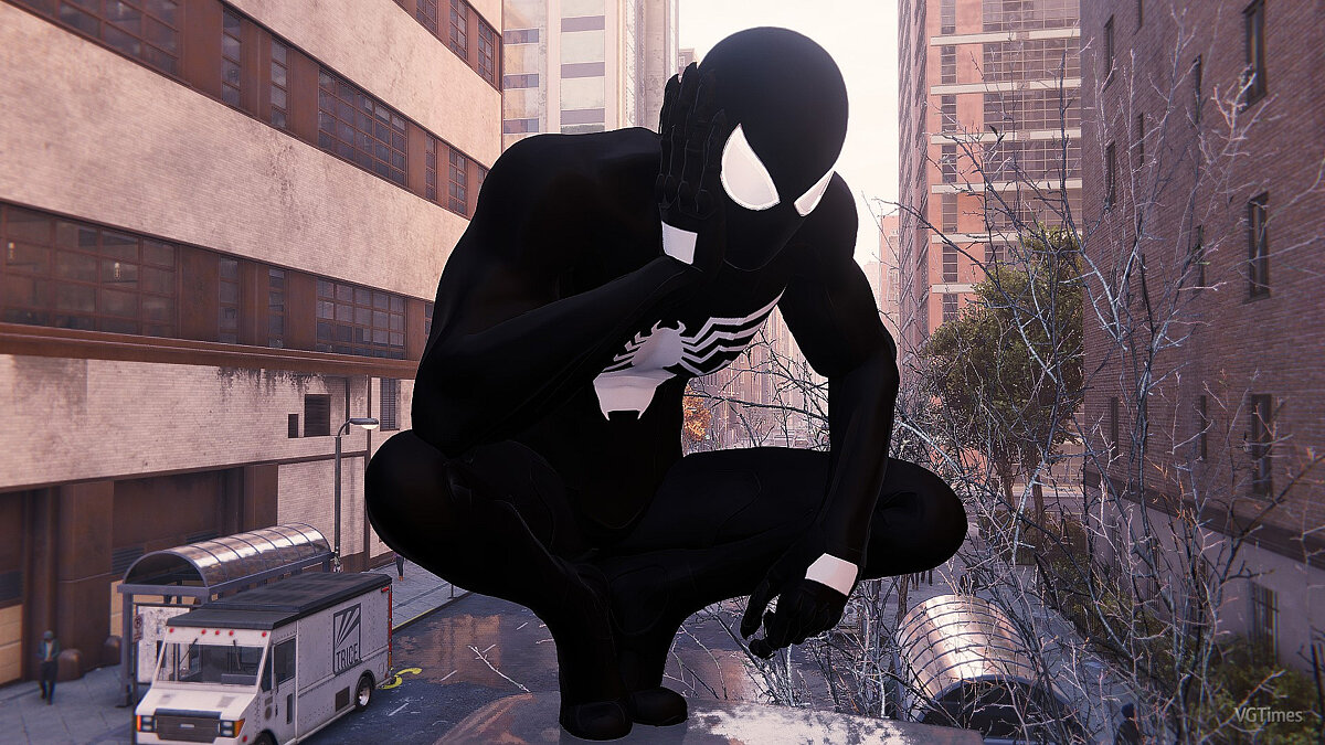 Marvel&#039;s Spider-Man Remastered — Симбиот из черной ткани MK3