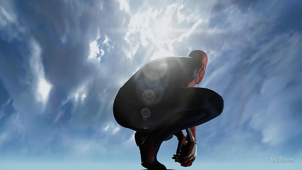 Marvel&#039;s Spider-Man Remastered — Анимированное дневное небо